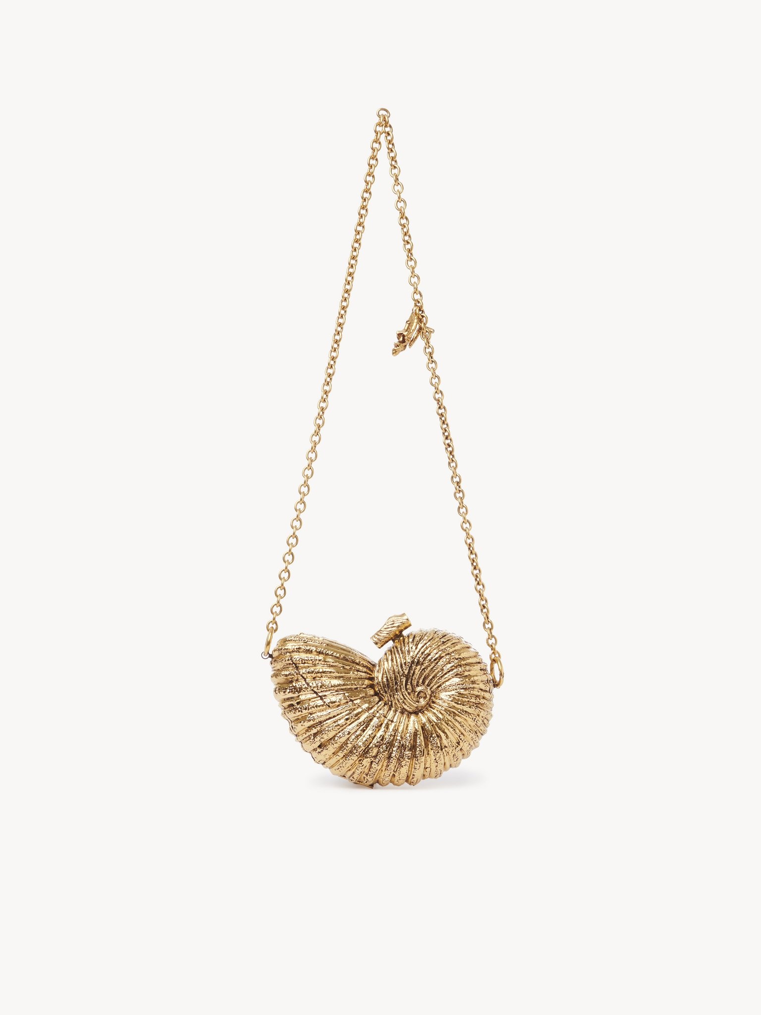 SEA TREASURES SHELL MINAUDIÈRE IN METAL - 4