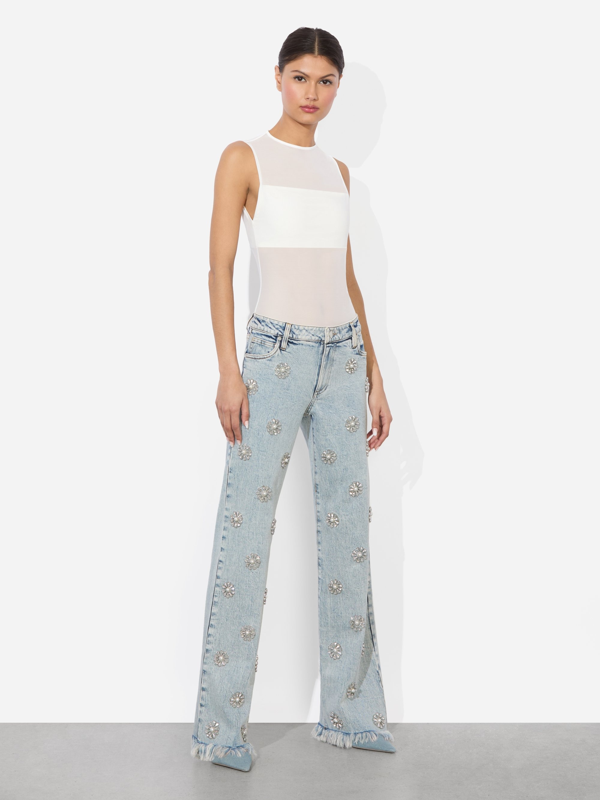 ROXIE EMBELLISHED JEAN - 3