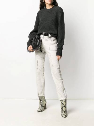 Isabel Marant ribbed-knit cashmere-wool jumper outlook