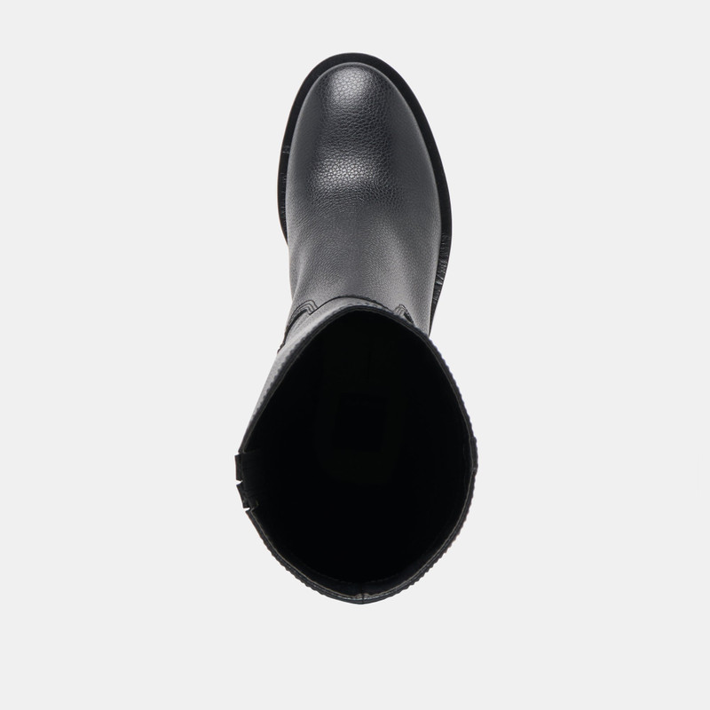 KILIAN H2O WIDE CALF BOOTS BLACK LEATHER 10