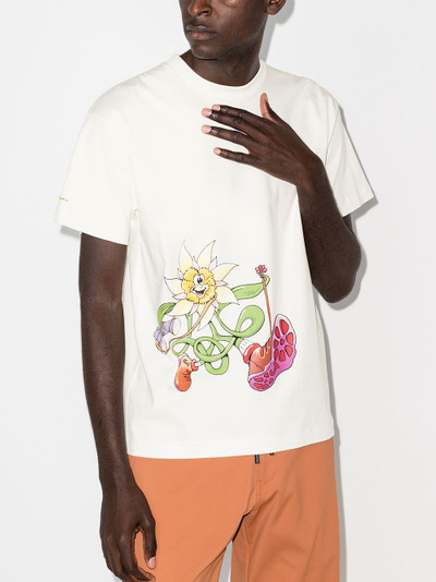 JACQUEMUS Le t-shirt Randonnée cotton top outlook