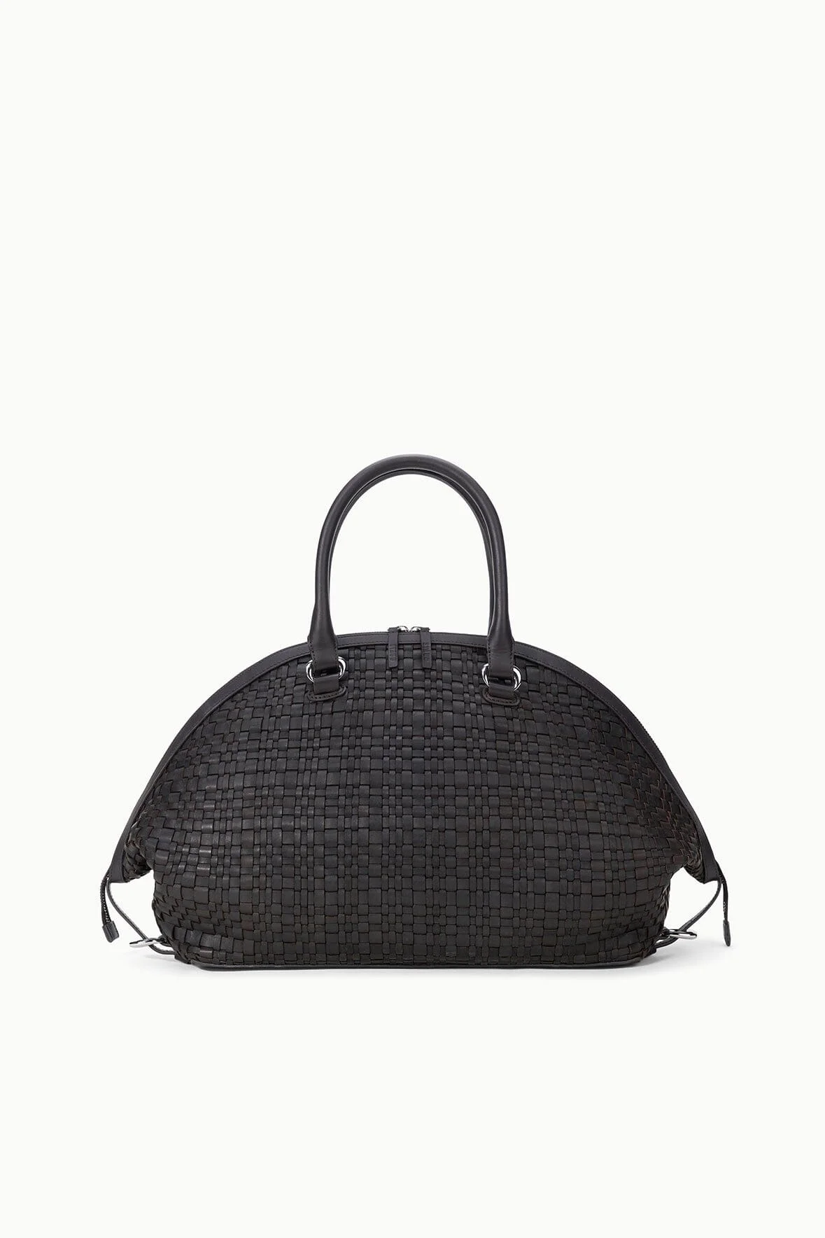 STAUD HESTER SATCHEL ESPRESSO WOVEN - 1