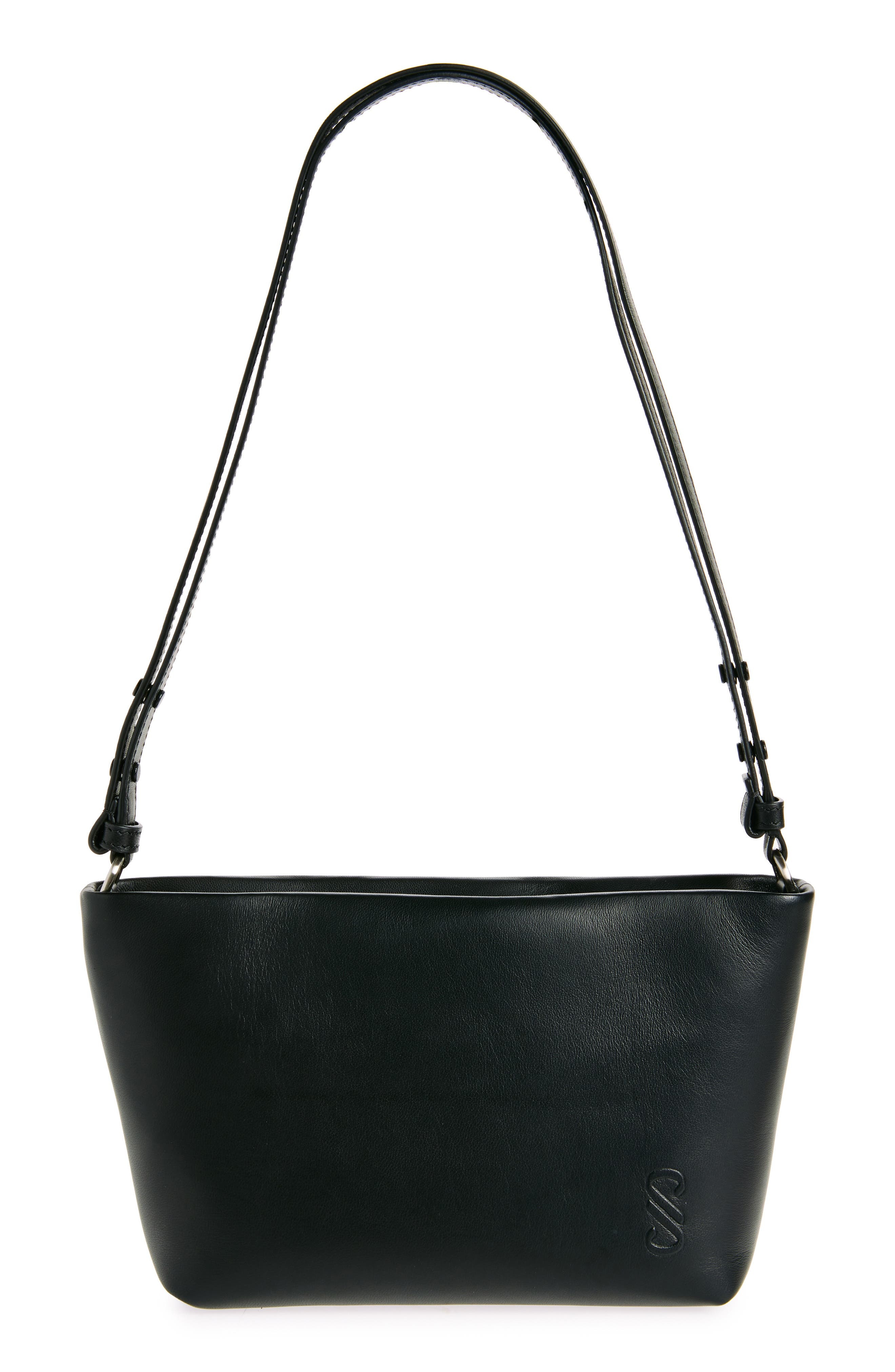 Proenza Schouler Bond Leather Shoulder Bag in Black at Nordstrom - 4