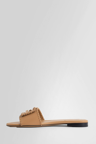 FENDI FENDI WOMAN BEIGE SLIDES outlook