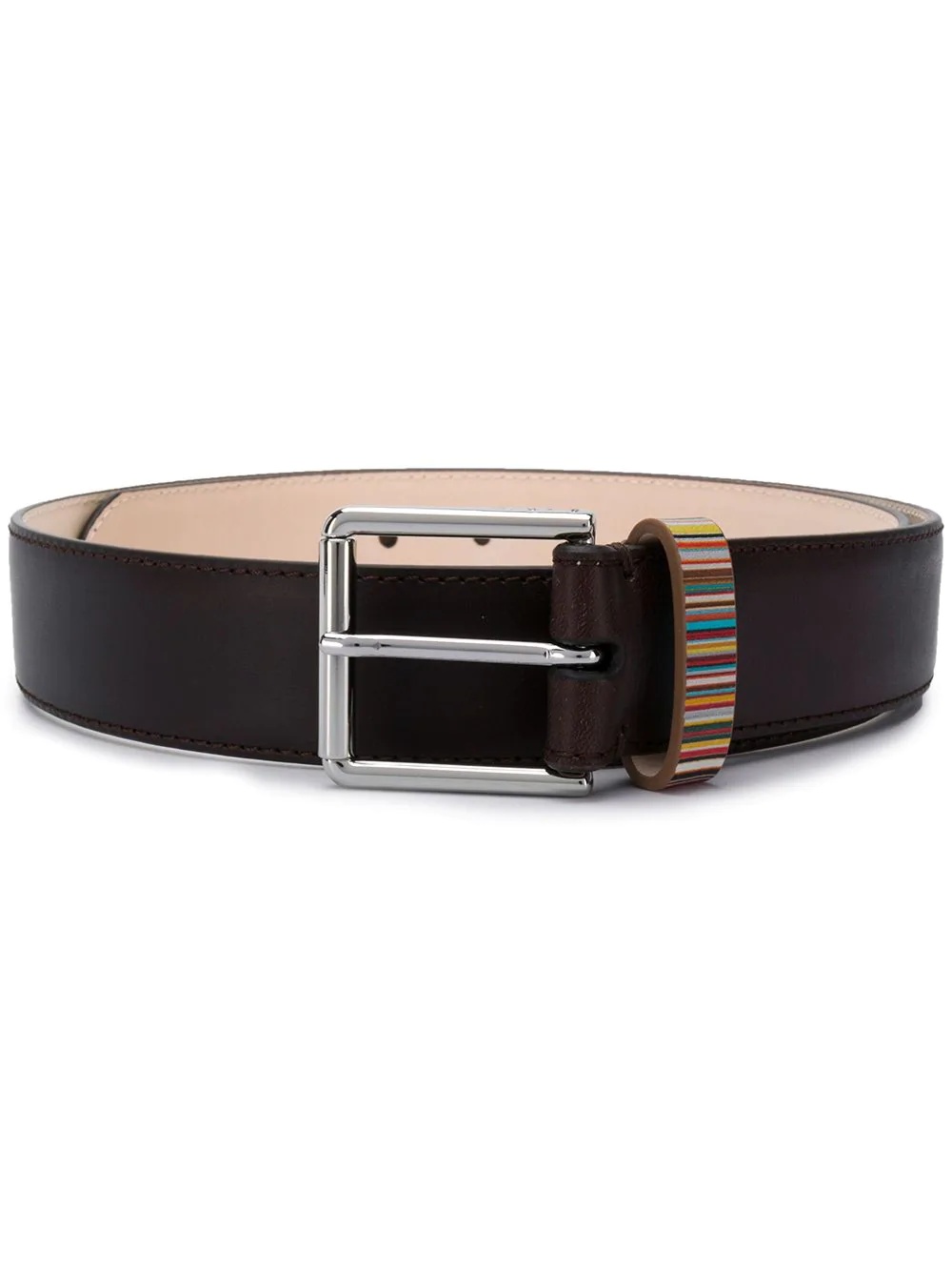 slim-fit buckled belt - 1