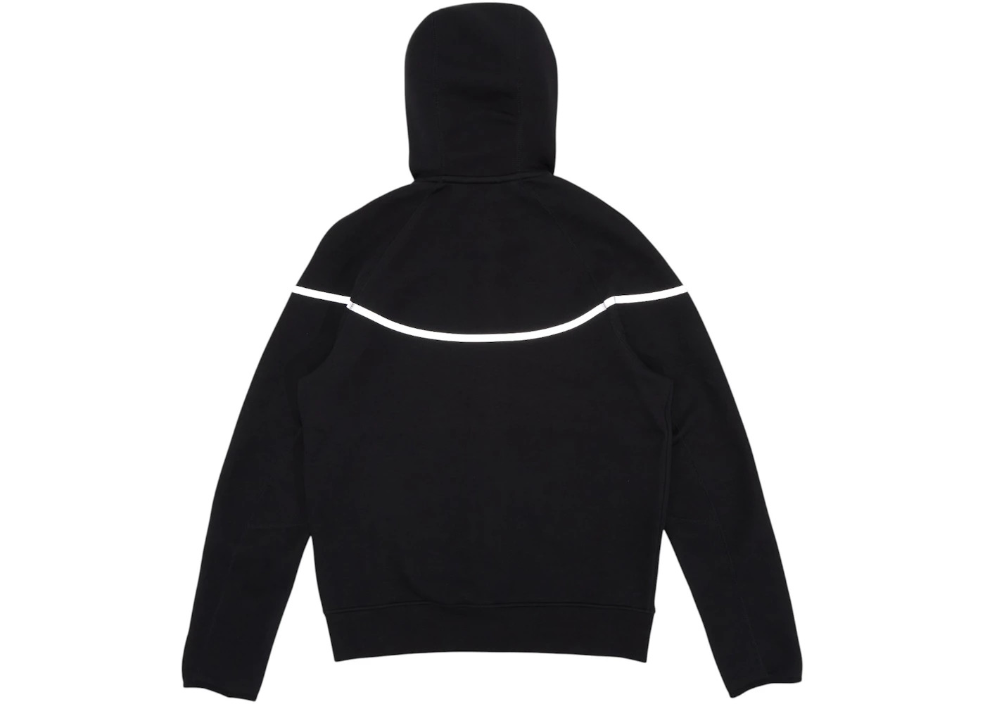 Nike Sportswear Tech Fleece Full Zip Windrunner Hoodie Black/Bemis Silver - 2