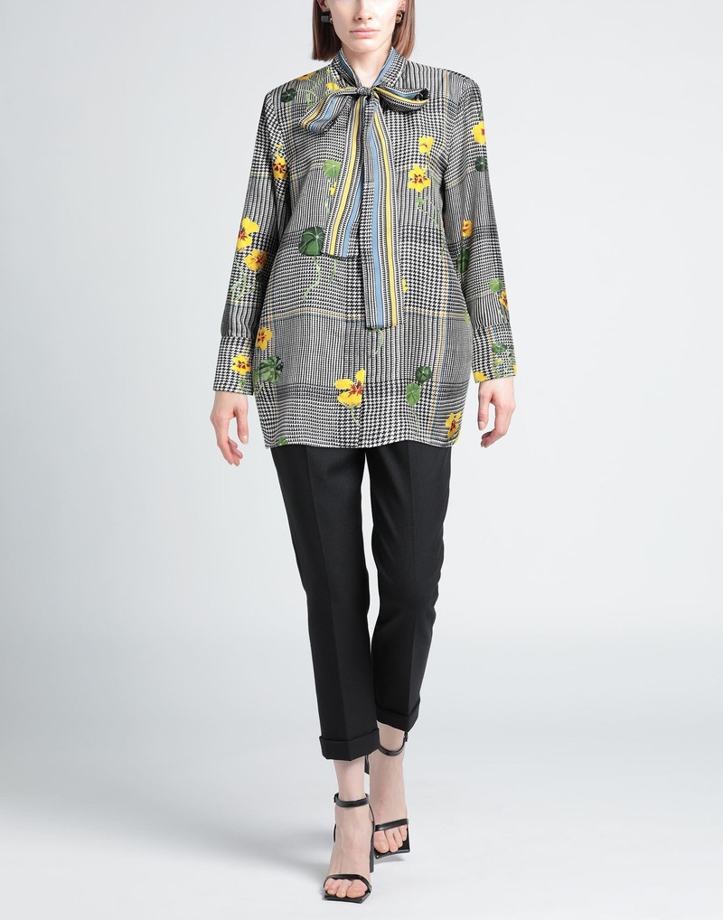 Oscar de la Renta Black Women's Patterned Shirts & Blouses outlook