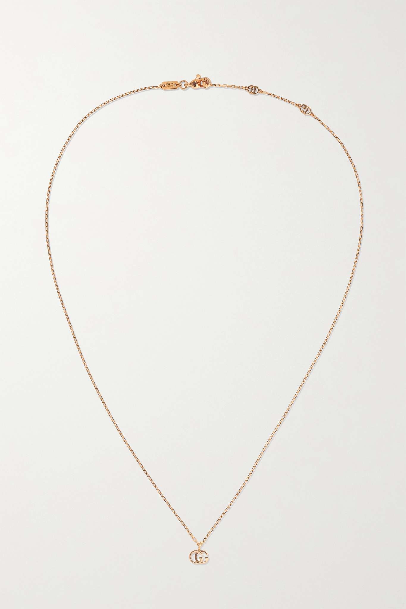 GG Running 18-karat gold topaz necklace - 4