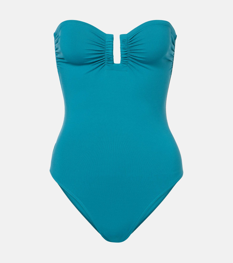 Cassiopee strapless swimsuit 1