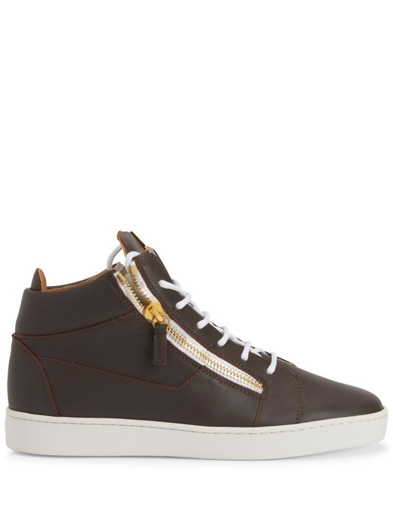 Frankie logo-plaque sneakers 1