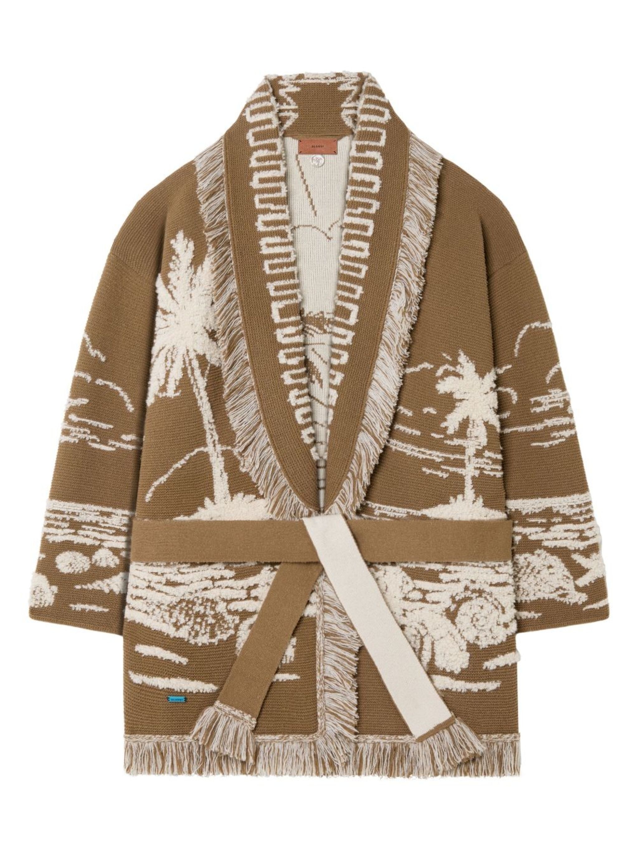 Alanui Beyond The Horizons cardigan eraldo REVERSIBLE