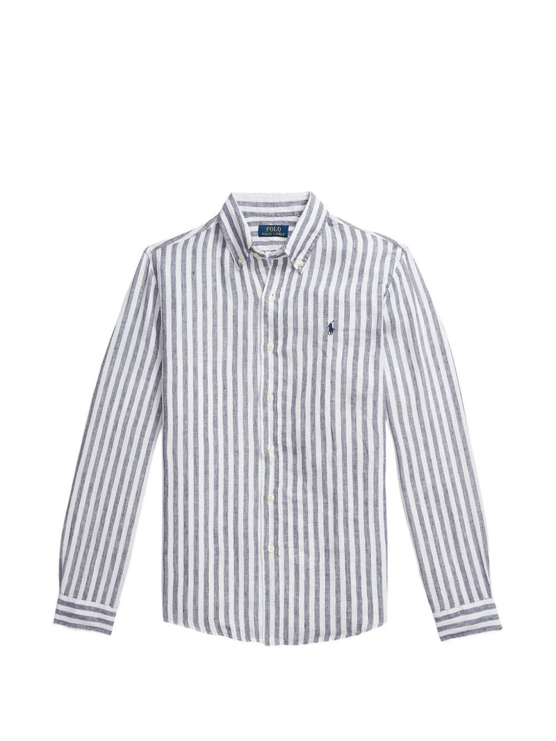 striped long-sleeve shirt 1