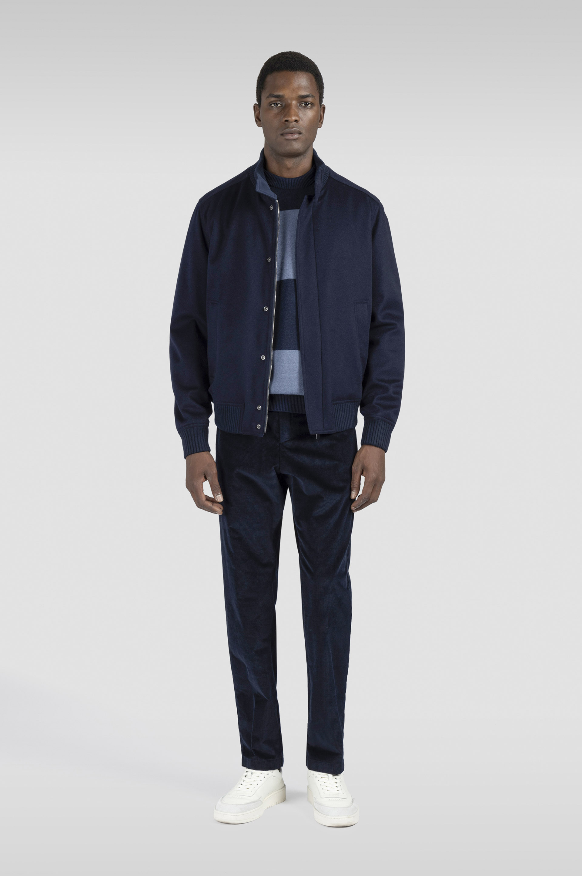 VELVET CHINO TROUSERS - 2