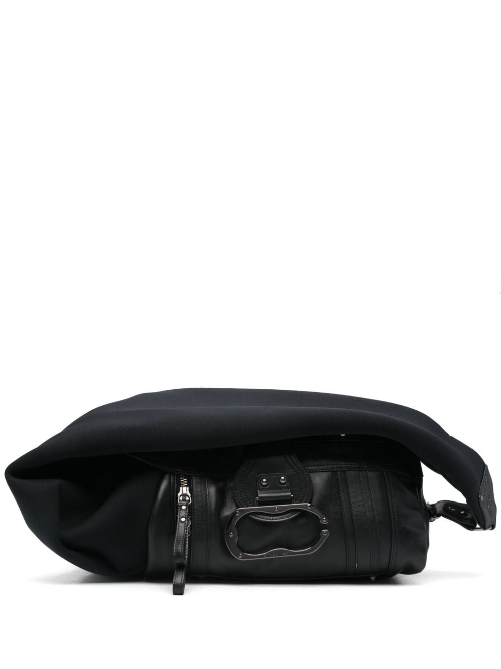 panelled shoulder bag - 1