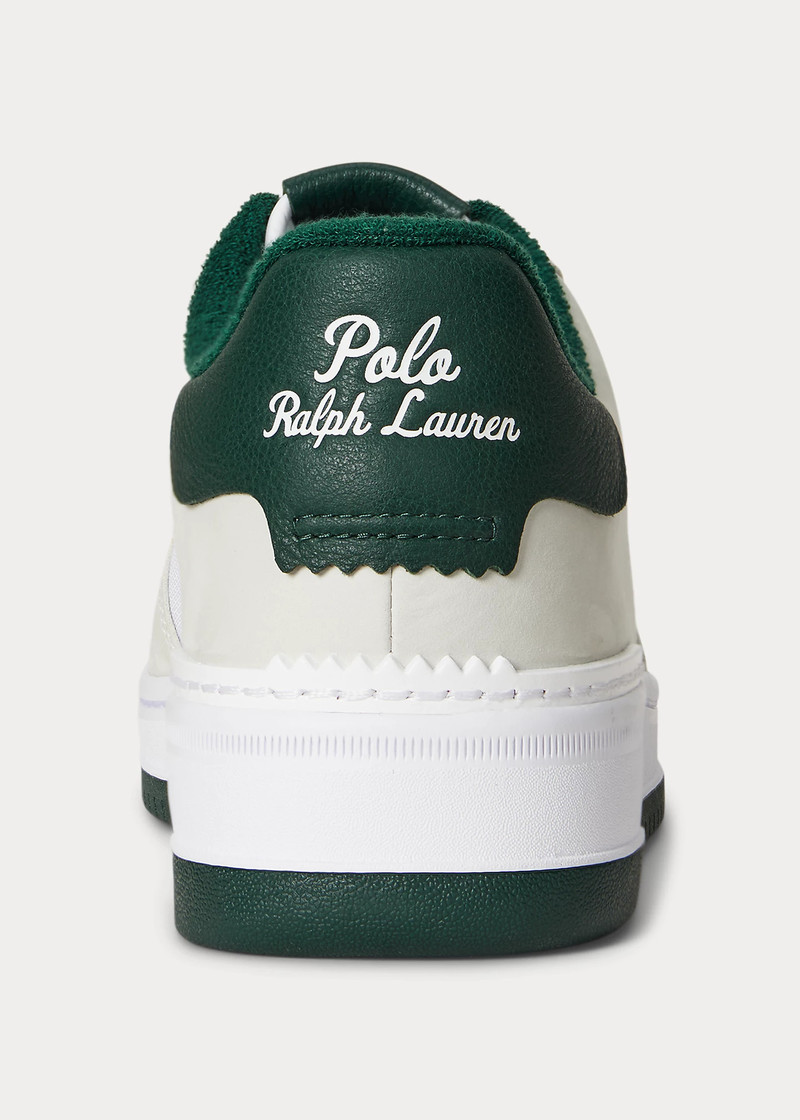 Masters Court Nubuck-Paneled Sneaker 3