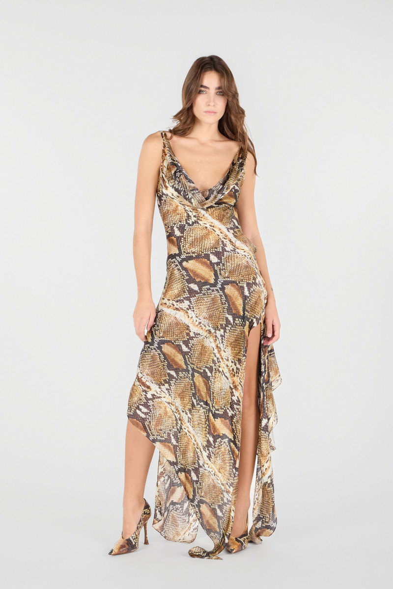 Roberto Cavalli Female Silk Dress outlook