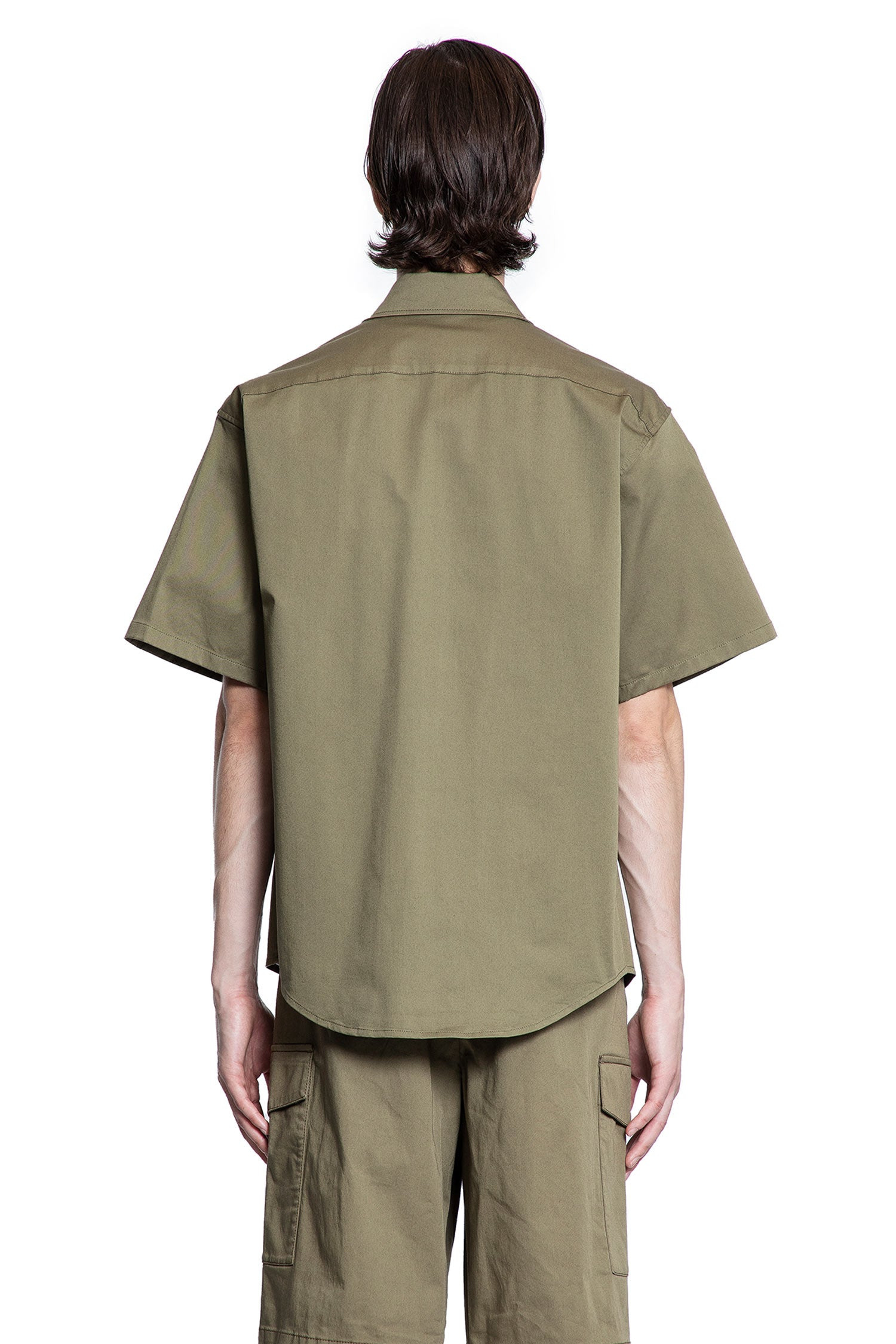 Cotton-Gabardine-Short-Sleeve-Shirt - 3