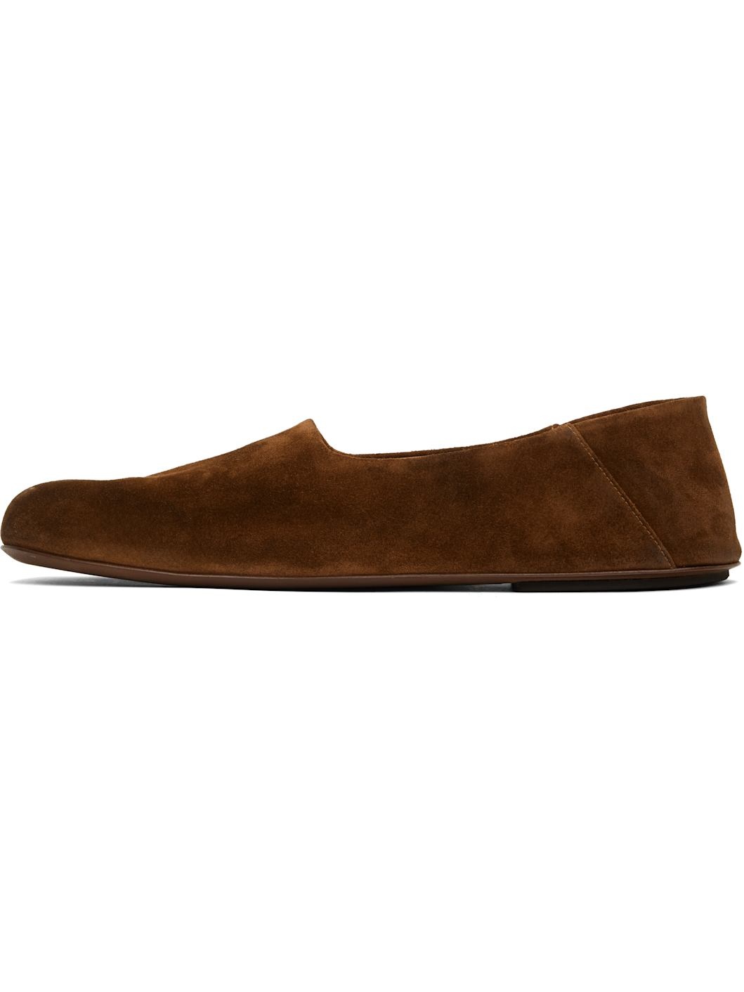 Brown Passo Slip-on Loafers - 3