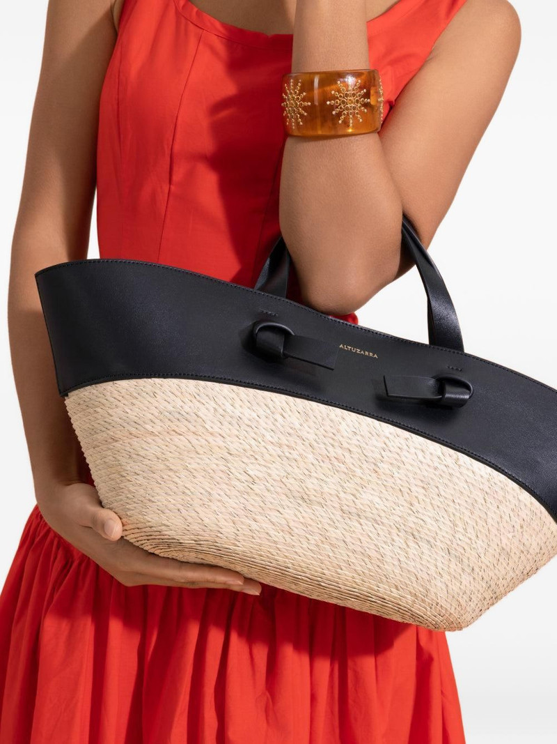 Altuzarra knot basket tote bag outlook