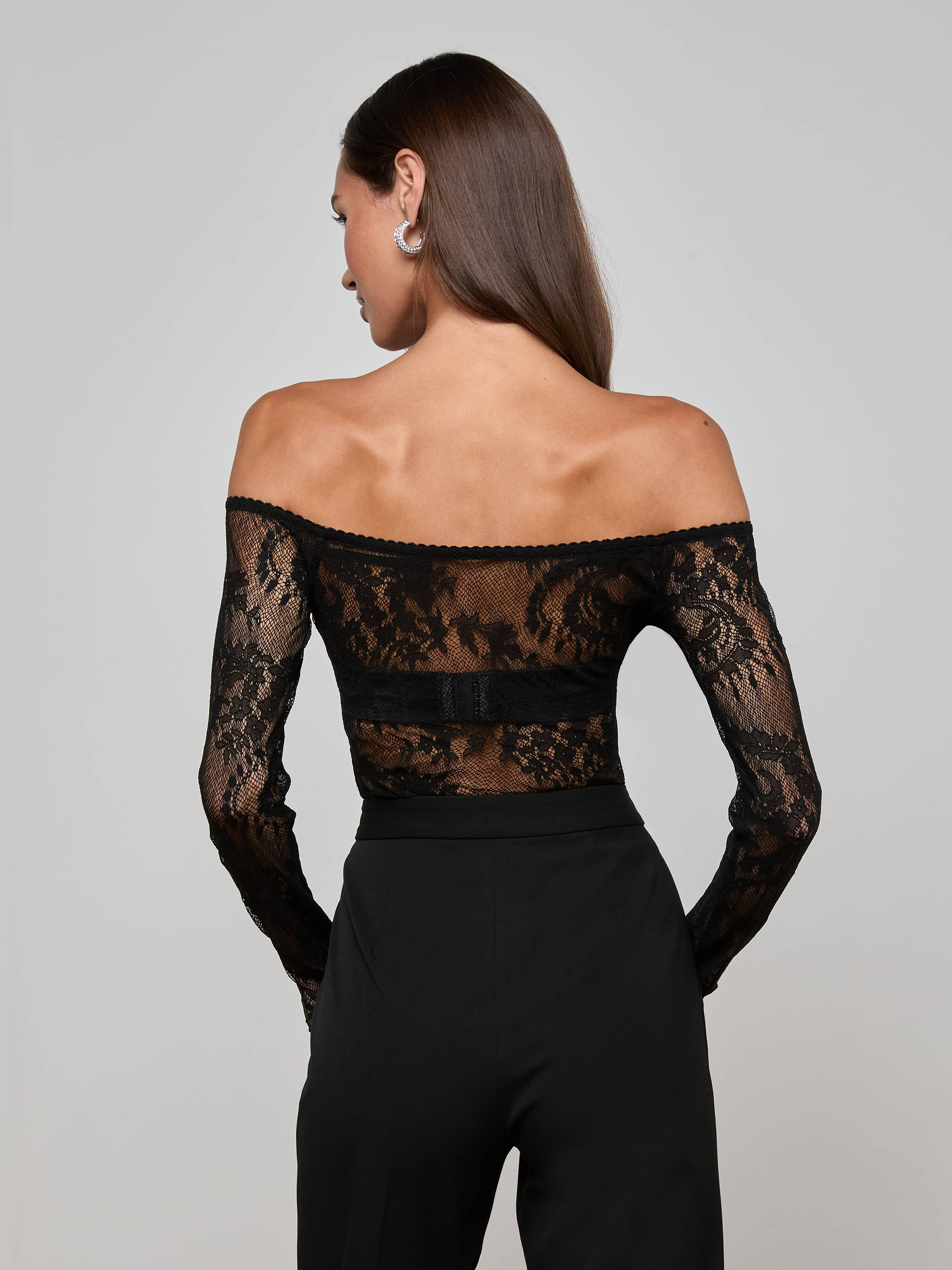 Peonie Lace Bodysuit - 5