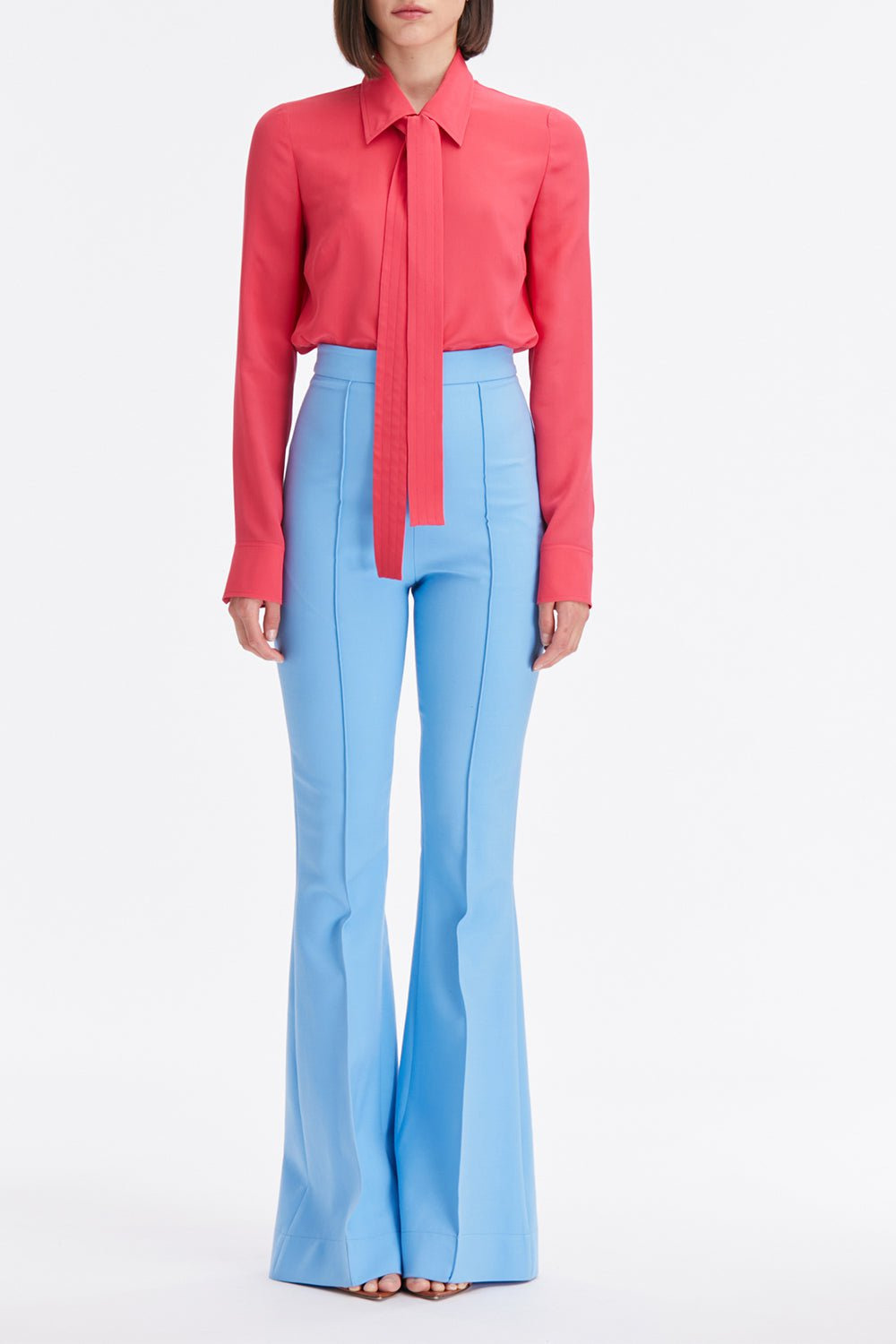 Tie Neck Blouse - 2