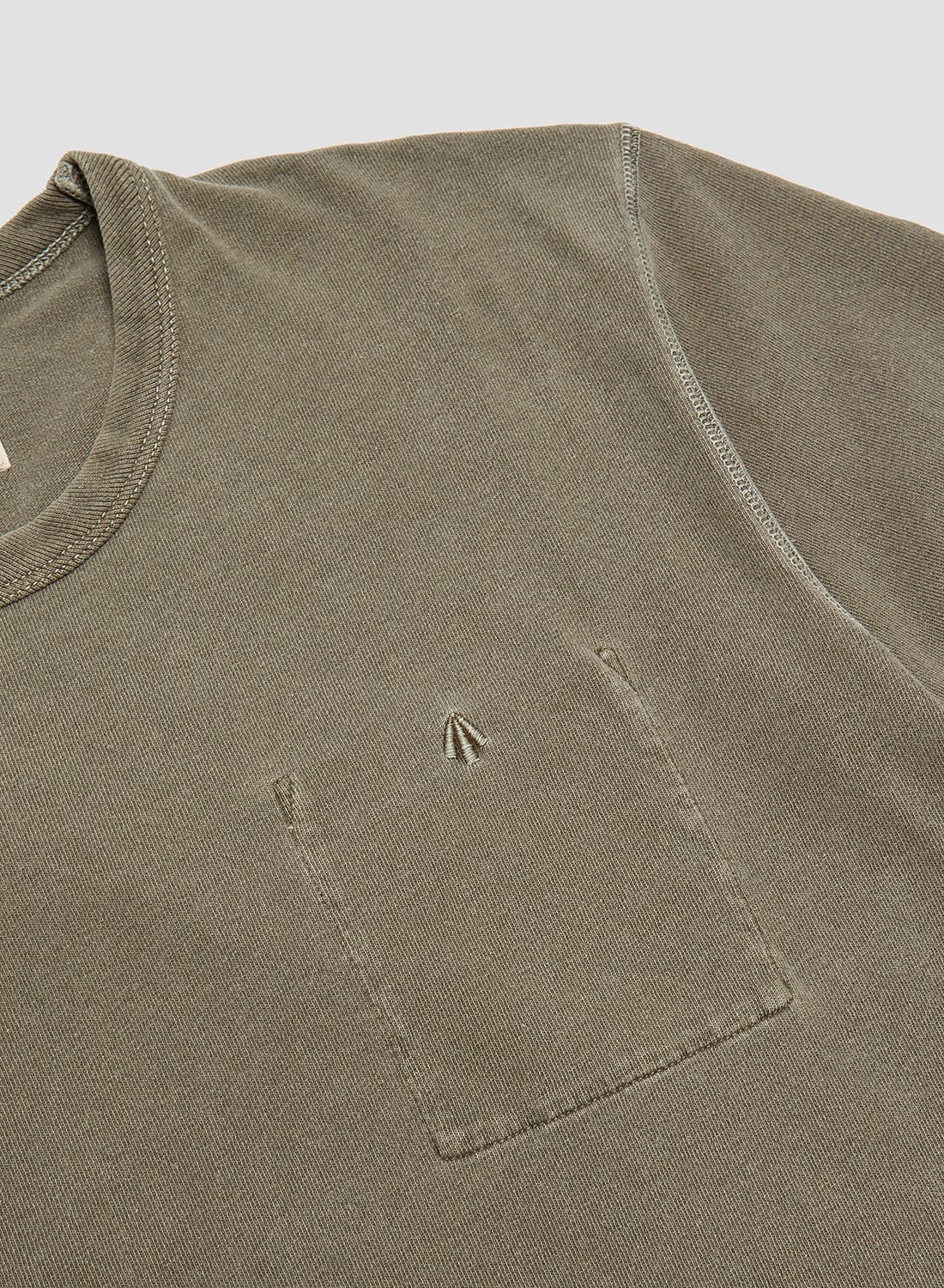 Military Tee in USMC Green - 6