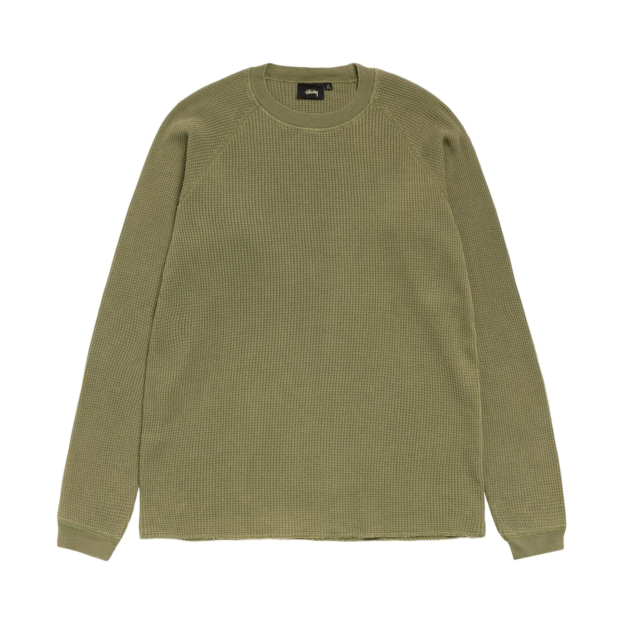 Stussy Mantra Raglan Thermal 'Olive' - 1