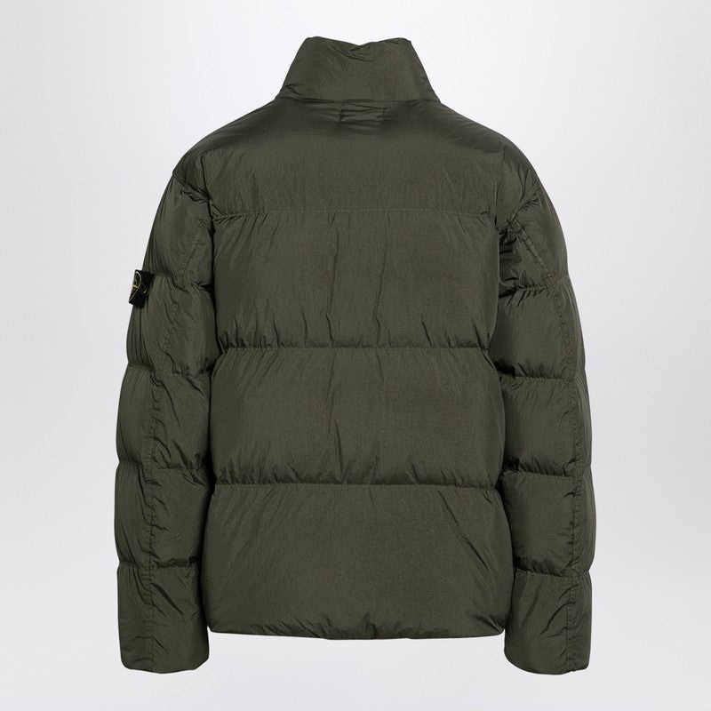 Stone Island Musk Down Jacket With Compass Logo Men - 2