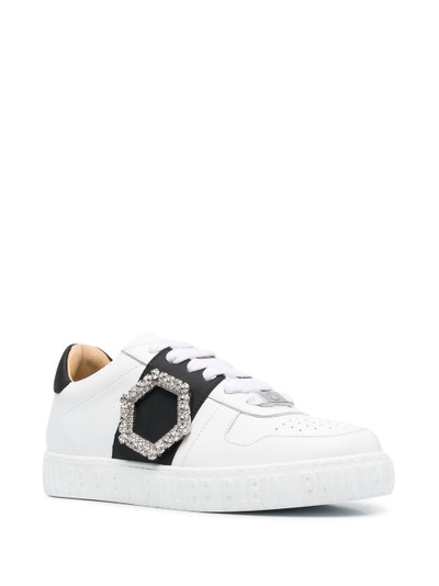 PHILIPP PLEIN low-top leather sneakers outlook