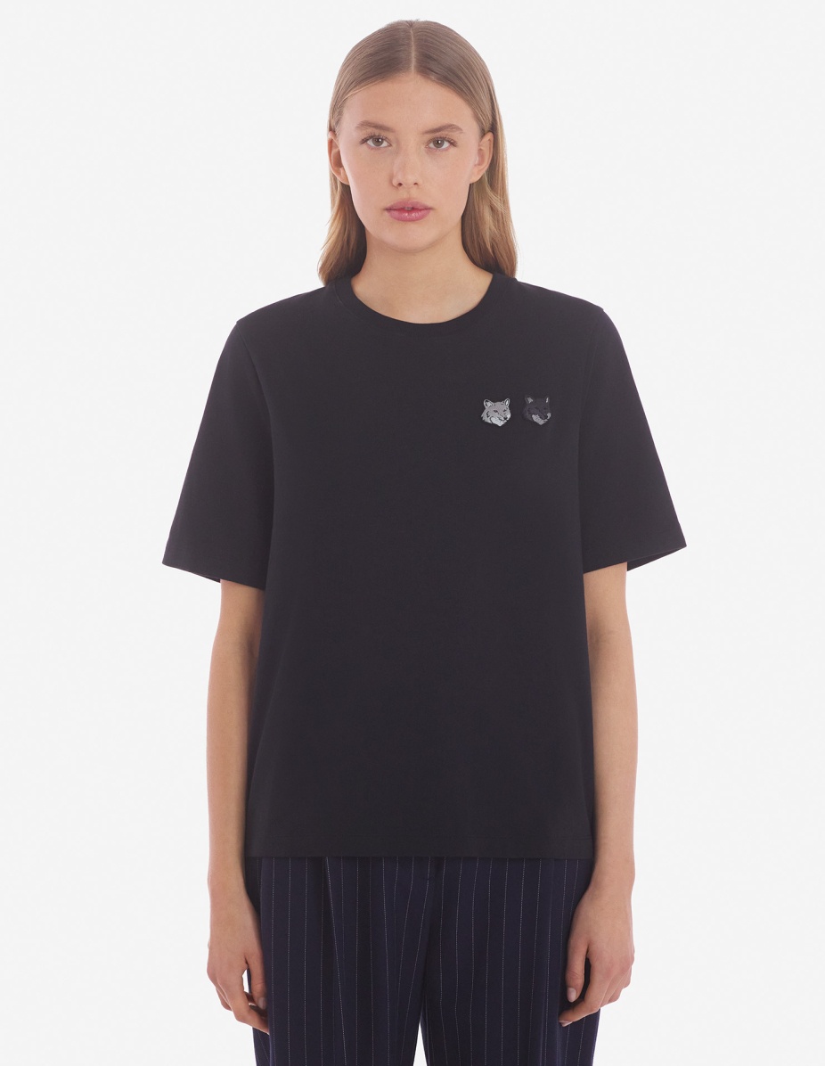 DOUBLE BOLD FOX HEAD PATCH COMFORT TEE SHIRT - 3