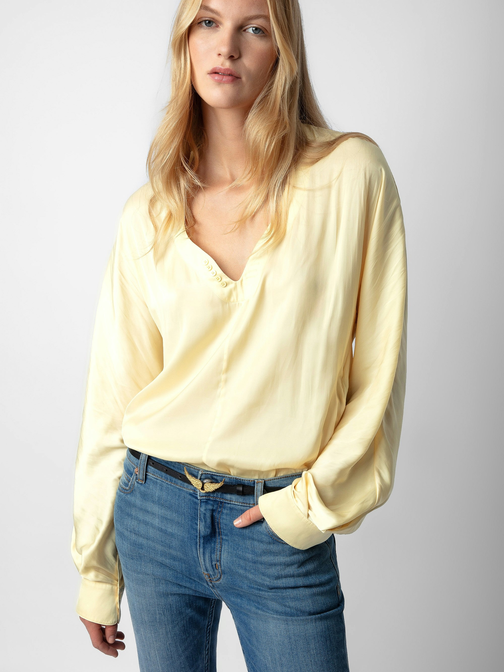 Tonastir Satin Blouse - 8