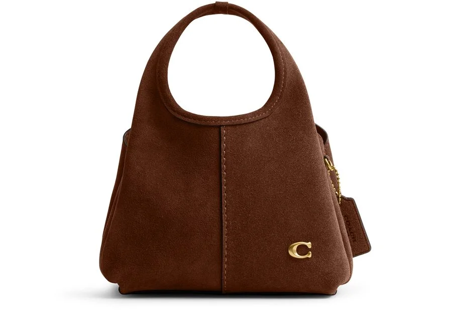 Lana 19 suede shoulder bag - 1
