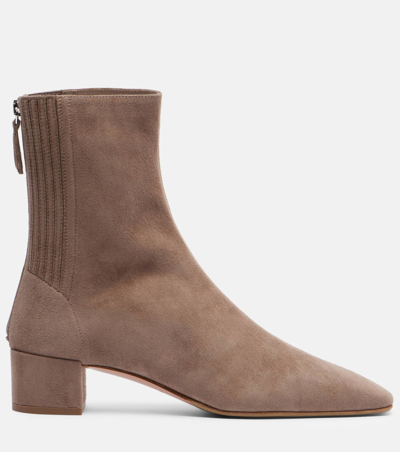 Saint Honoré 35 suede ankle boots 5
