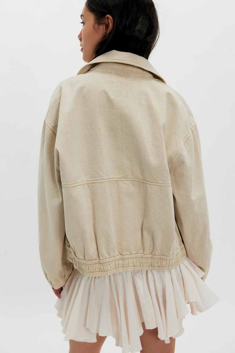 FREE PEOPLE We The Free Birdie Track Jacket outlook