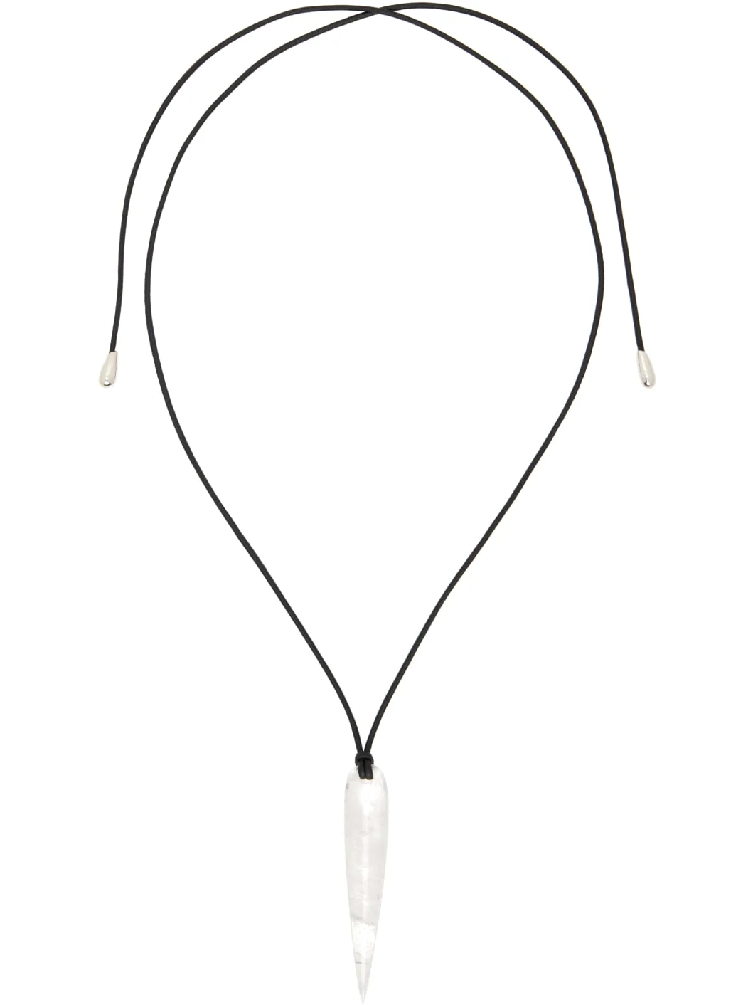 Large Spear Pendant Necklace - 1