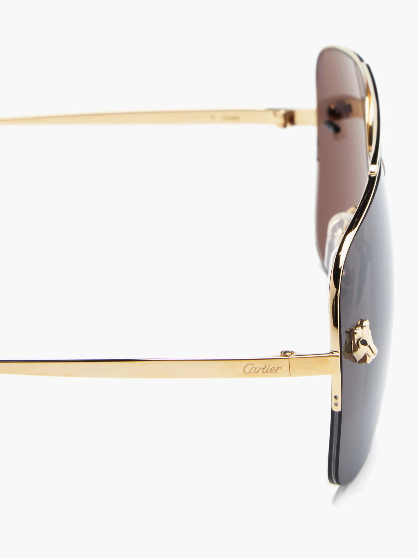 Panthère aviator metal sunglasses - 4