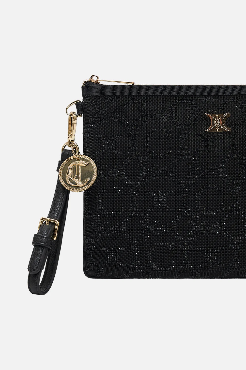 MESH ZIP TOP CLUTCH - 2