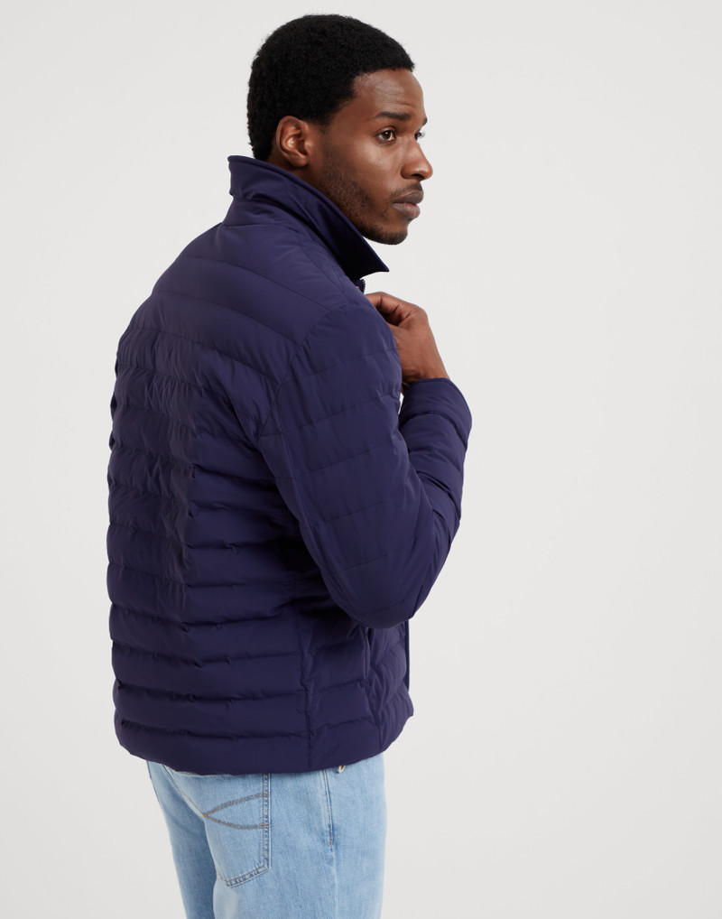 Brunello Cucinelli Bonded taffeta down jacket outlook