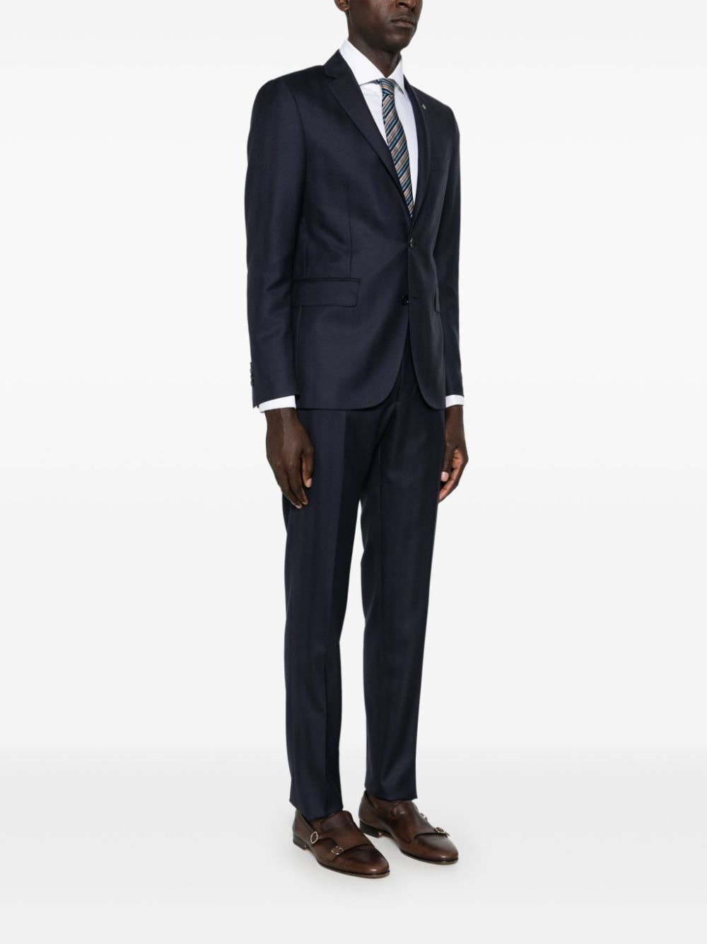 TAGLIATORE - Tagliatore Men Classic Regular Suit - 6
