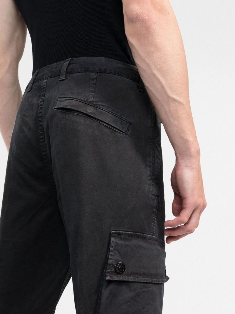 Compass-patch cargo trousers - 5