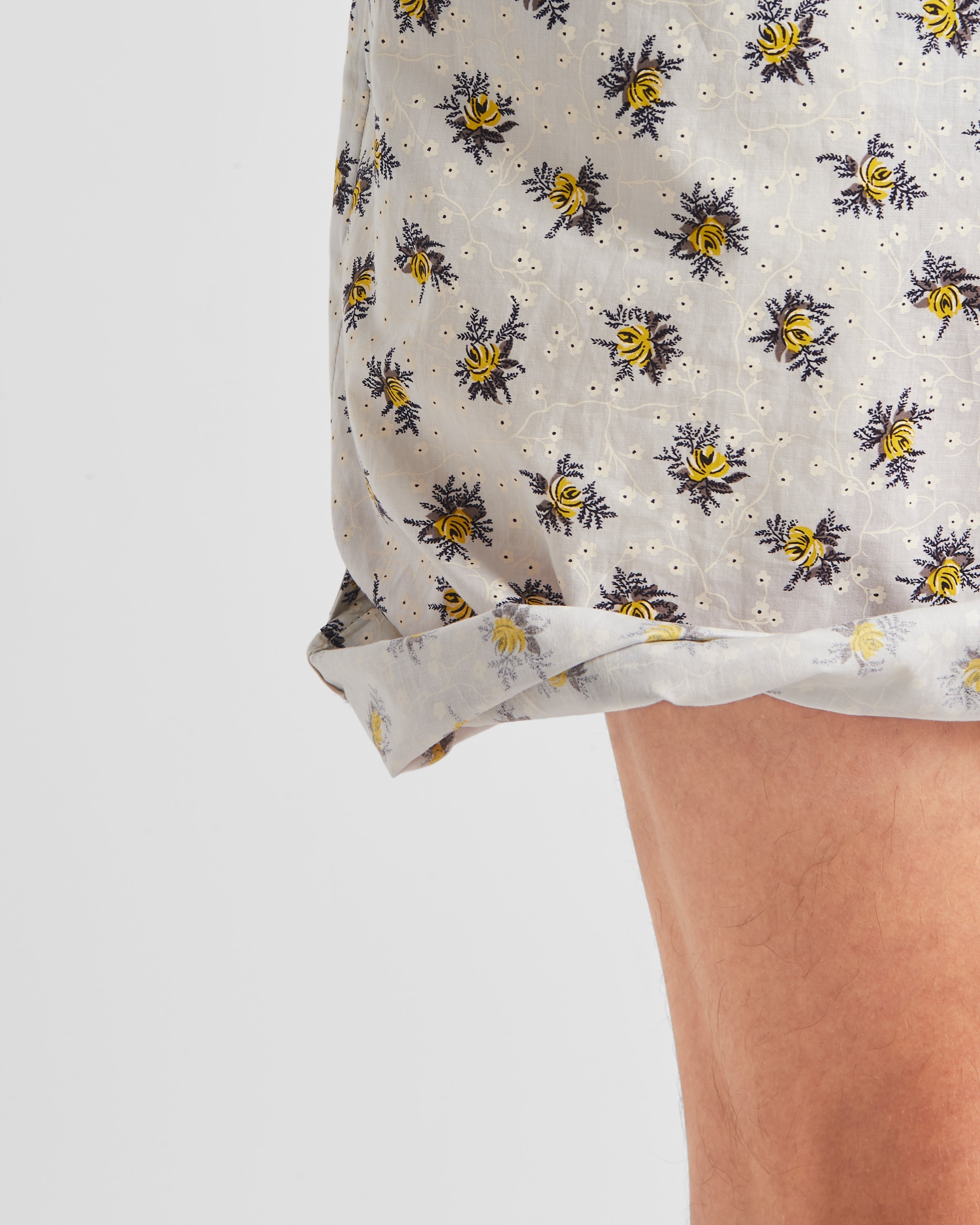 Printed cotton Bermudas - 6