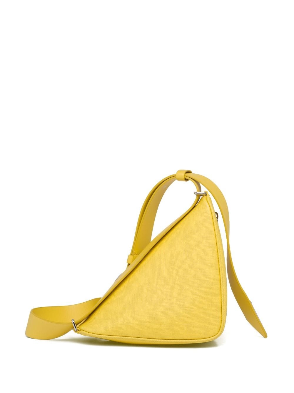 Triangle logo-plaque shoulder bag - 4