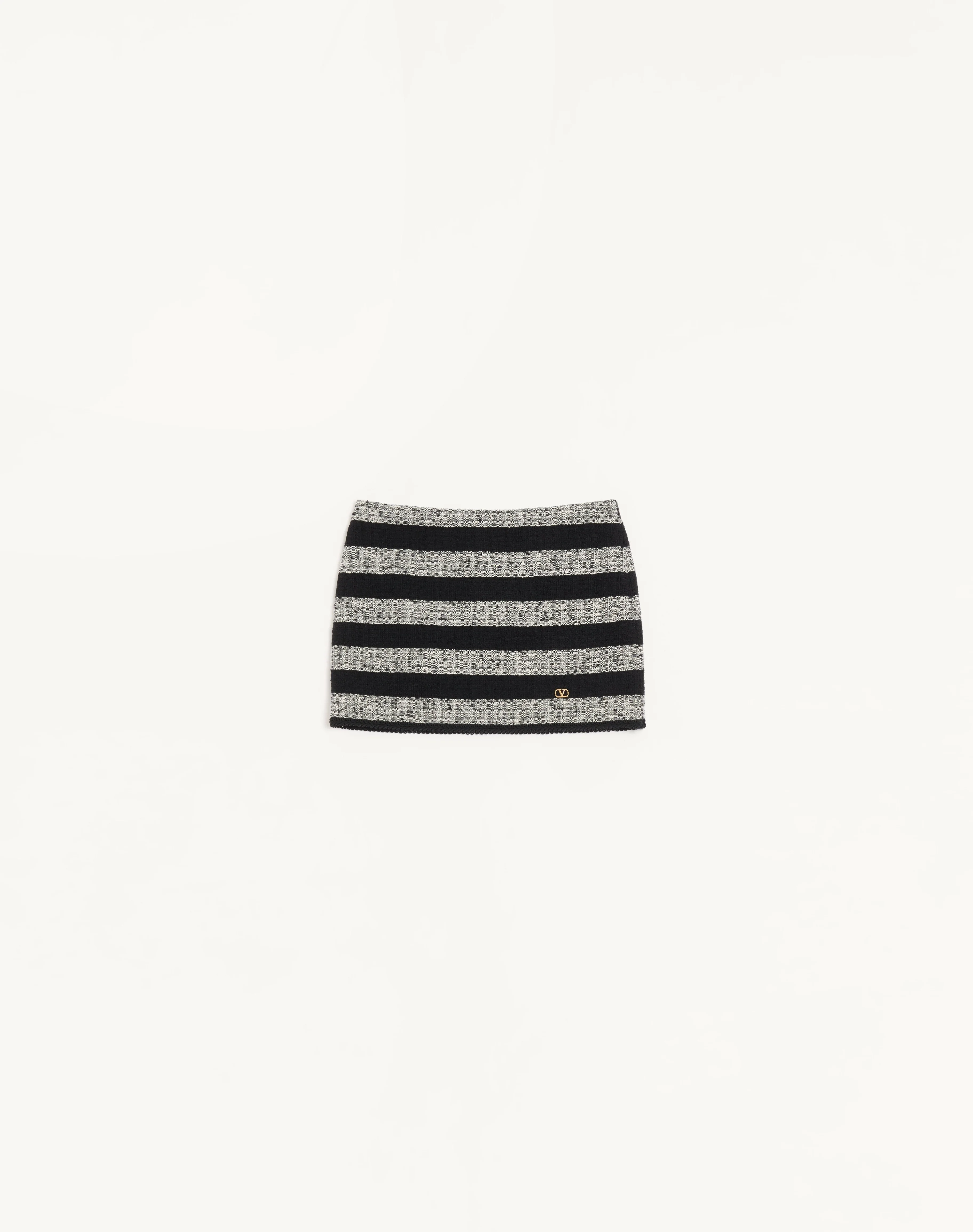 MINI MINI IN MAXI STRIPE TWEED - 1