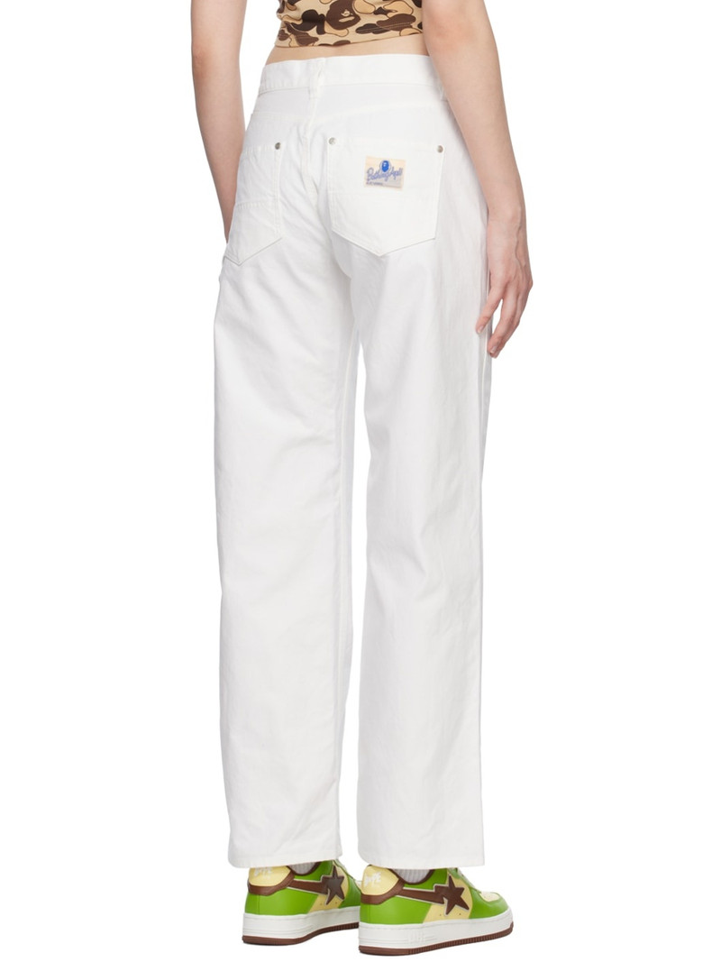 White Ape Head One Point Trousers 3