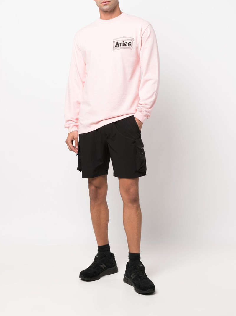 REPRESENT above-knee length cargo shorts outlook