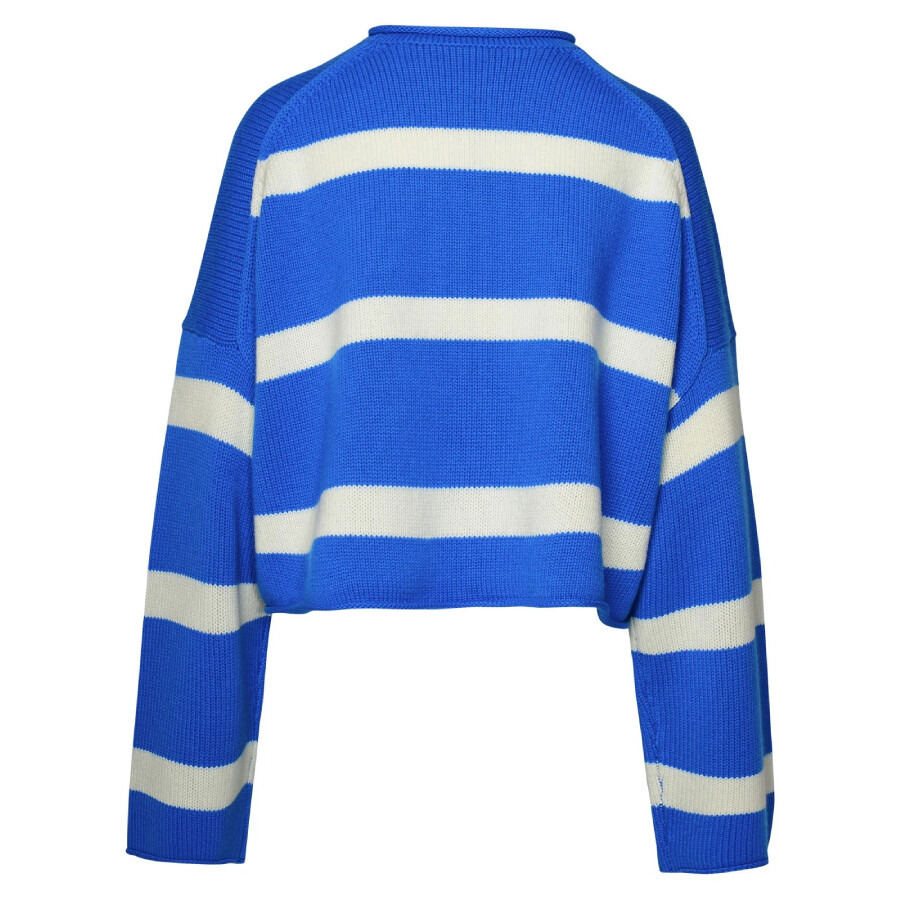 JW Anderson Anchor Logo Striped Cropped Jumper - 6
