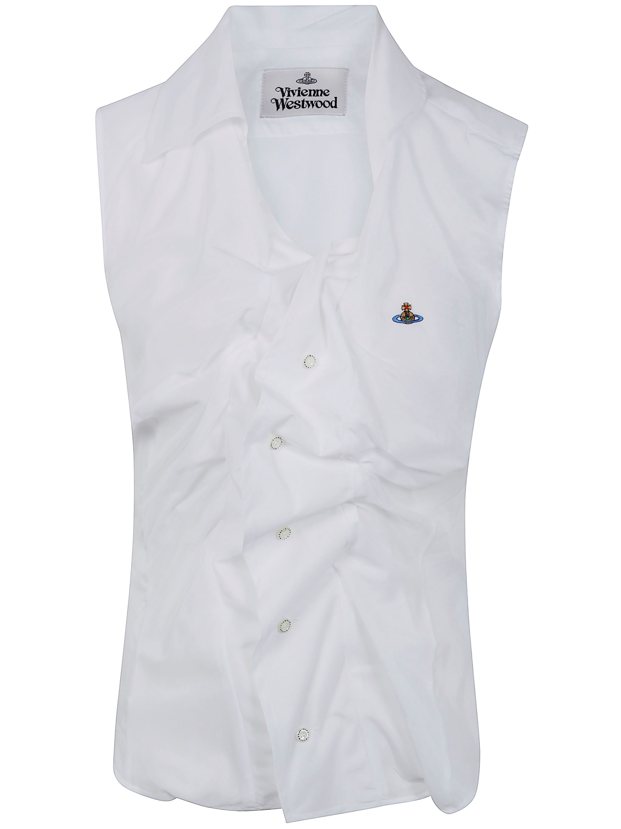 The SHORT SLEEVES DRUNKEN SHIRT by VIVIENNE WESTWOOD is a striking piece in the shirt category. Craf - 1