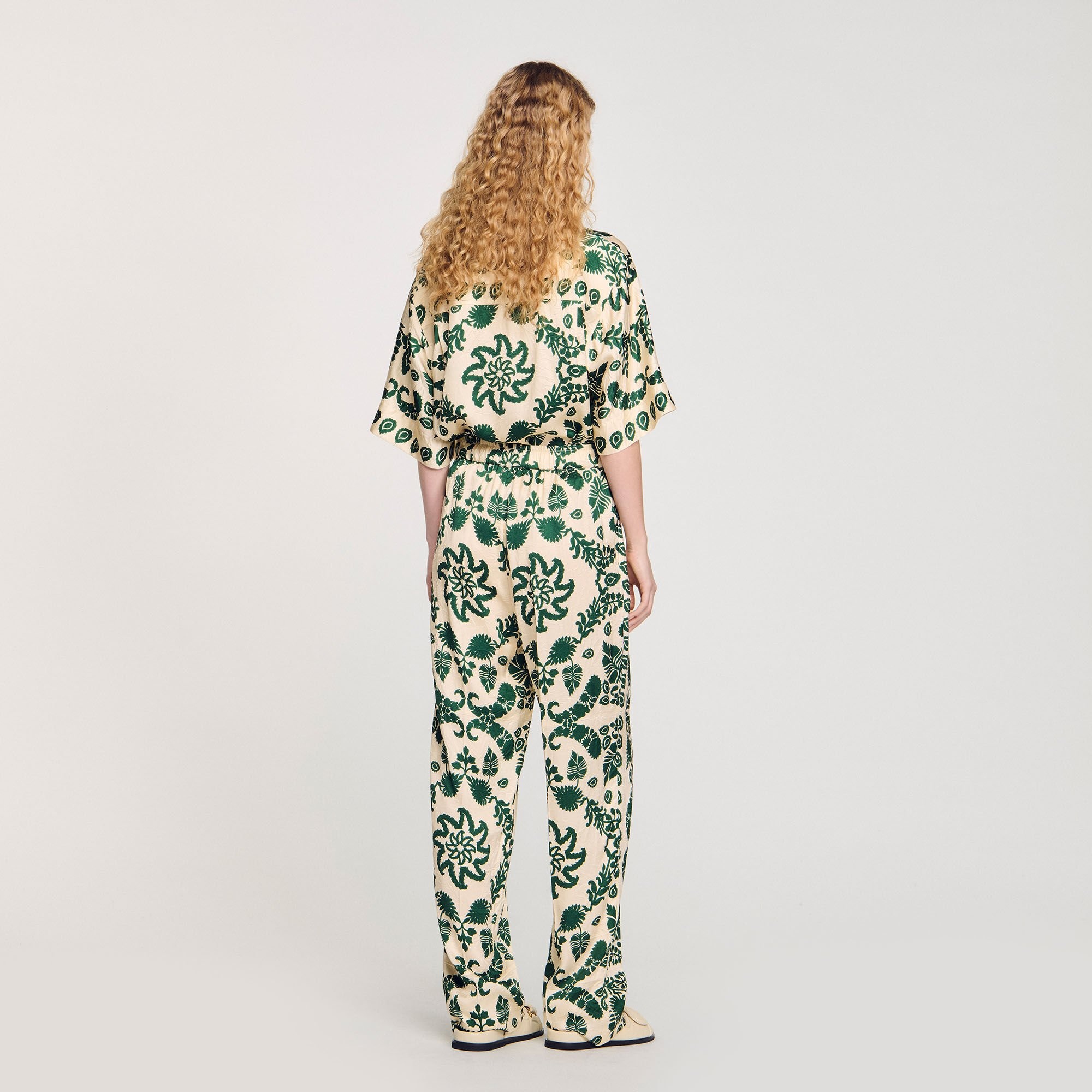 FLORAL PANTS - 5