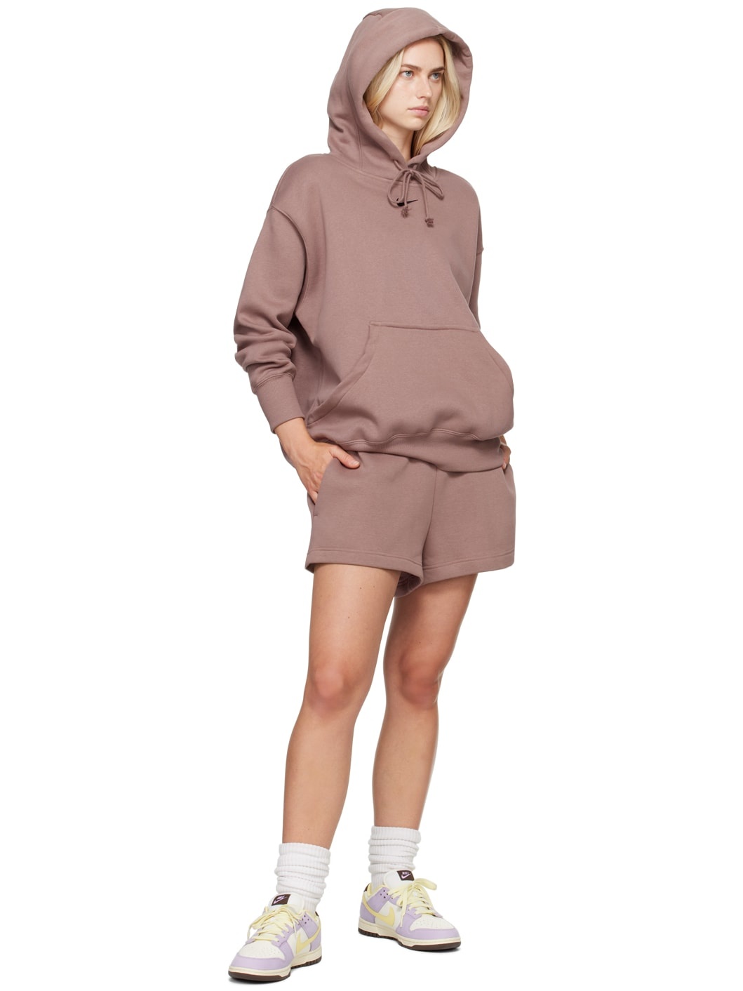 Purple Oversized Hoodie - 4