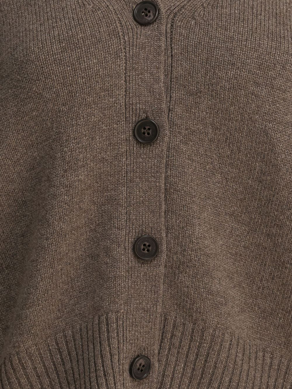 button-front cashmere cardigan - 3